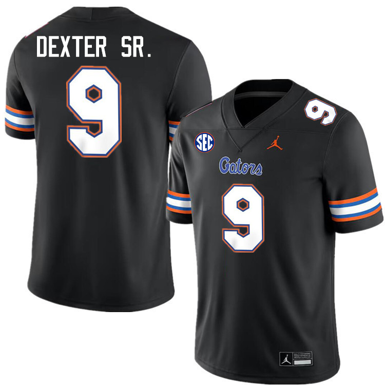 Gervon Dexter Sr. Florida Jersey,Florida Gators #9 Gervon Dexter Sr. Jersey Youth Uniforms-Black